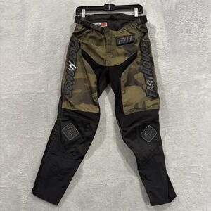 FH Fasthouse Grindhouse Men 30 Motocross Offroad Camo Race Pants Green Racing
